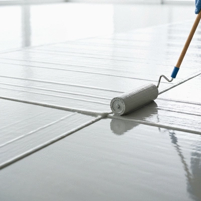 Concrete waterproofing application