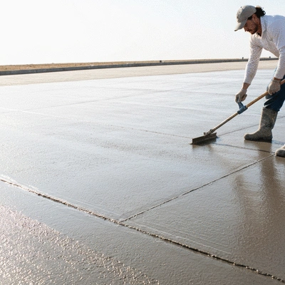 Concrete sealing application